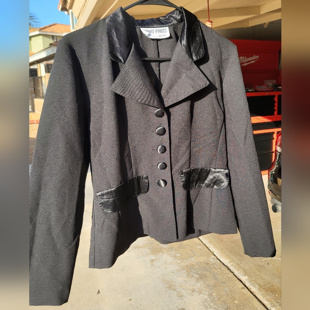 Black vintage blazer